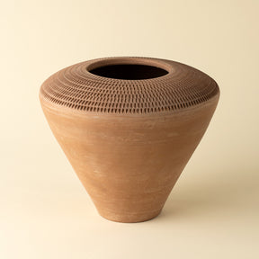 Zahra Terracotta Vase, Set of 2 by Mercana at Eve Furniture