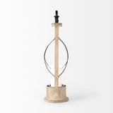 Zain II Large Brown Wooden Vintage Inspired Candle Holder Lantern by Mercana at Eve Furniture