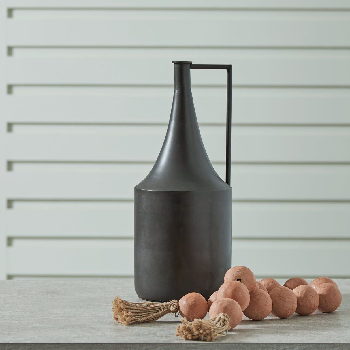 Zainforth Distressed Brown Vase