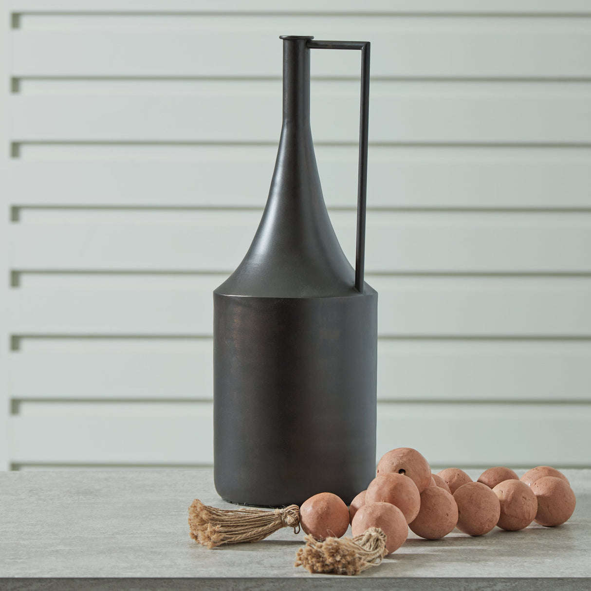 Zainforth Distressed Brown Vase