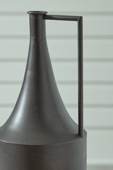 Zainforth Distressed Brown Vase by Ashley at Eve Furniture