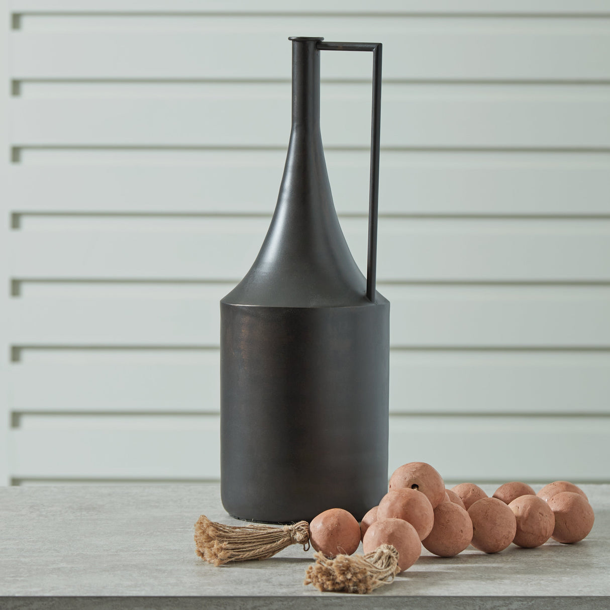 Zainforth Distressed Brown Vase by ASHLEY FURNITURE at Eve Furniture