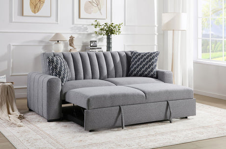 Zaira Grey Sofa & Loveseat by New Era Innovations at Eve Furniture