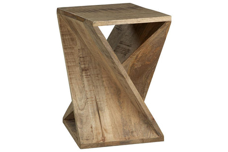 Zalemont Distressed Brown Accent Table by Ashley at Eve Furniture