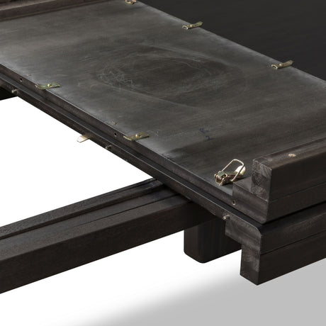 Zamba Extendable Acacia Wood Dining Table in Jaguar by Modus Furniture at Eve Furniture