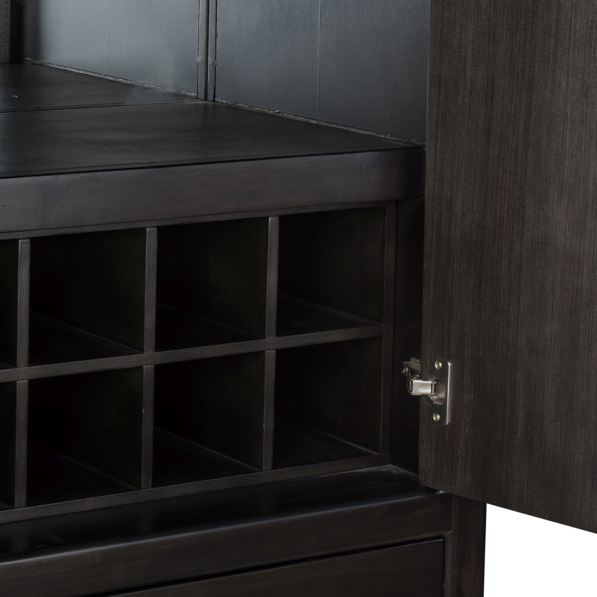 Zamba Jaguar Four Door One Drawer Acacia Bar Cabinet by Modus Furniture at Eve Furniture