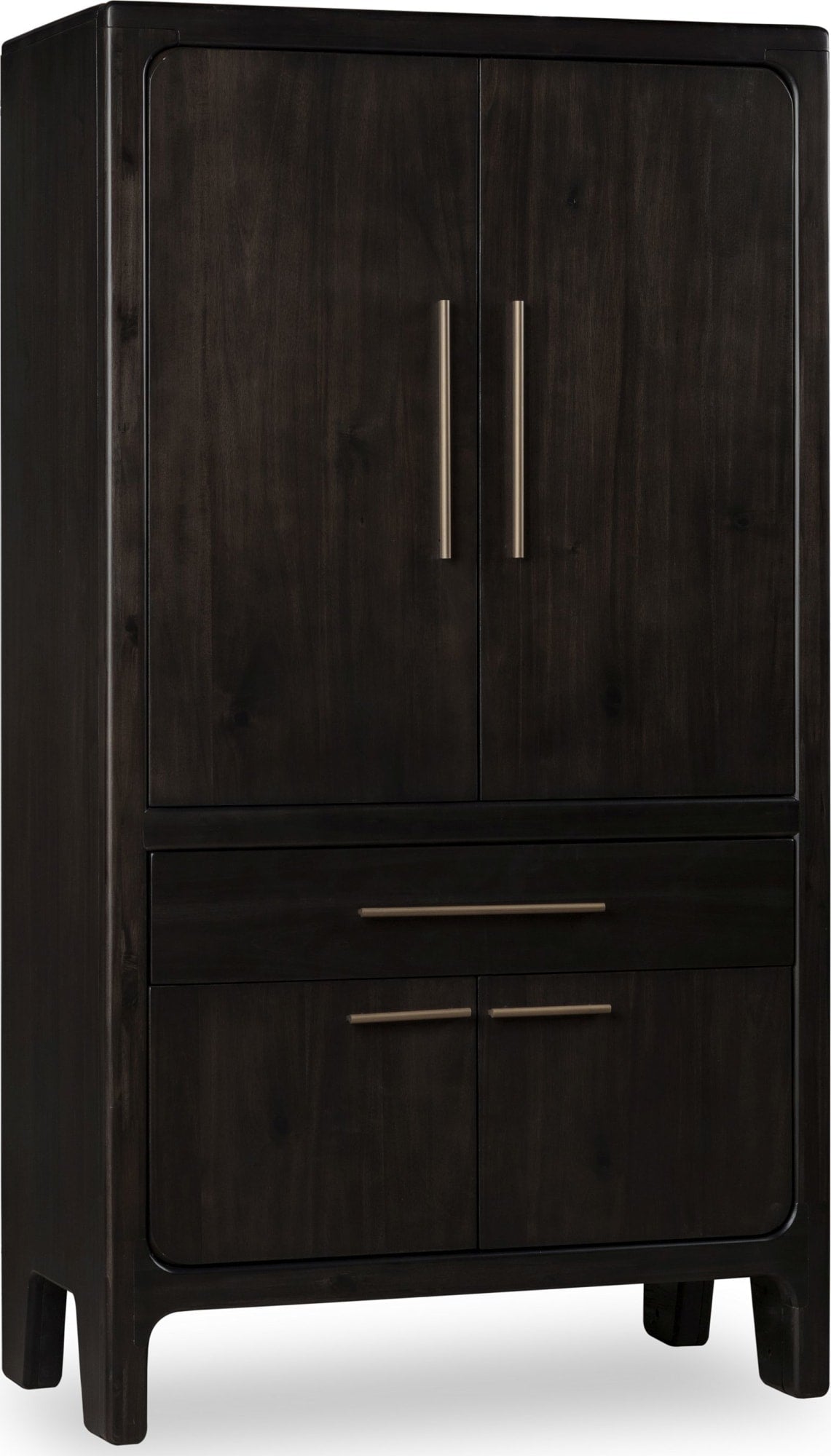 Zamba Jaguar Four Door One Drawer Acacia Bar Cabinet by Modus Furniture at Eve Furniture