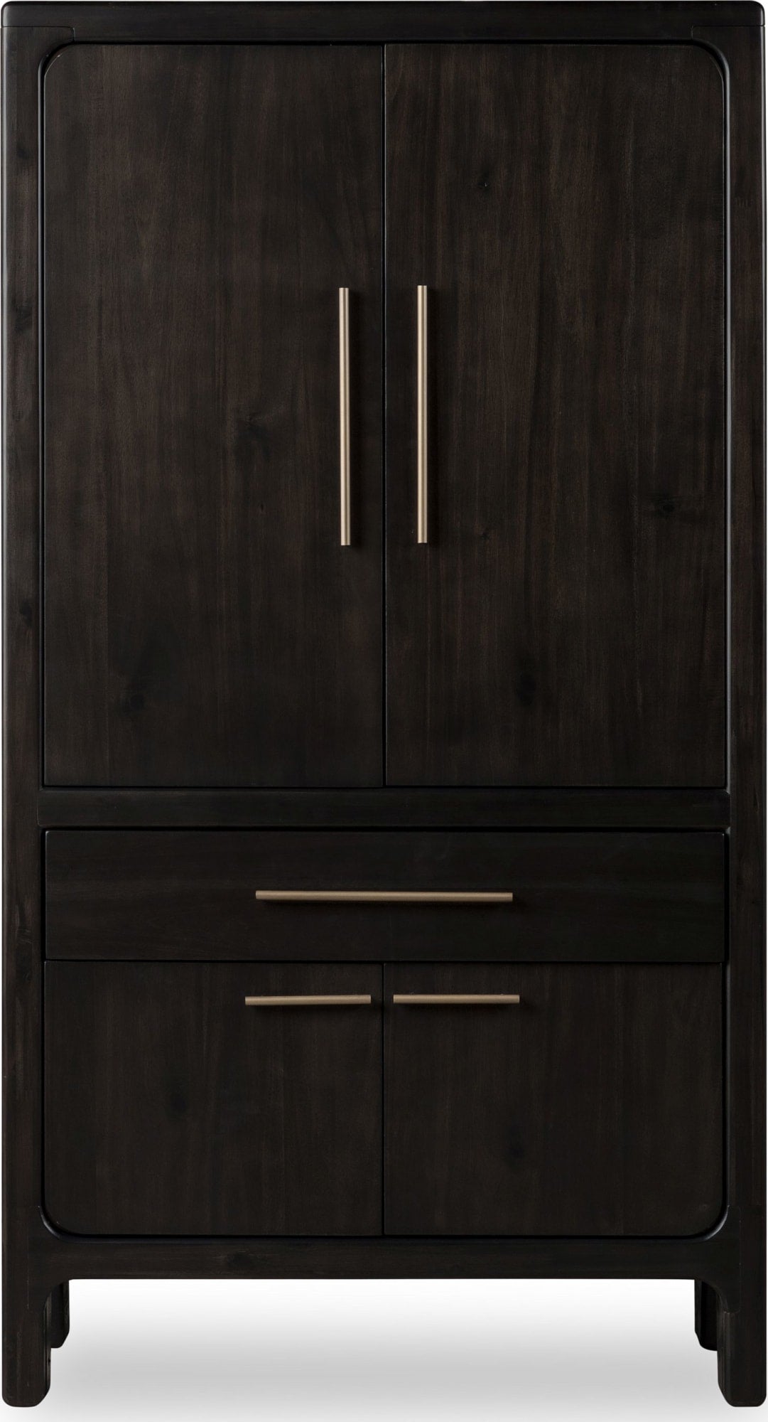 Zamba Jaguar Four Door One Drawer Acacia Bar Cabinet by Modus Furniture at Eve Furniture