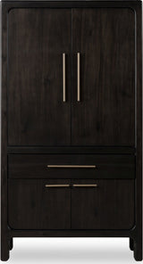 Zamba Jaguar Four Door One Drawer Acacia Bar Cabinet by Modus Furniture at Eve Furniture