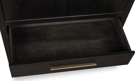 Zamba Jaguar Four Door One Drawer Acacia Bar Cabinet by Modus Furniture at Eve Furniture