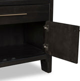 Zamba Jaguar Four Door One Drawer Acacia Bar Cabinet by Modus Furniture at Eve Furniture