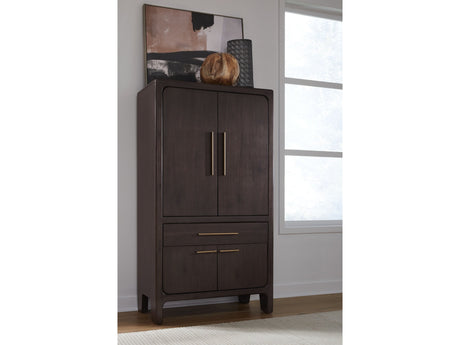Zamba Jaguar Four Door One Drawer Acacia Bar Cabinet by Modus Furniture at Eve Furniture