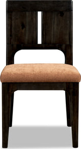 Zamba Pineapple Slit Back Dining Chair (Set of 2)