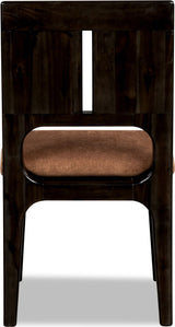 Zamba Pineapple Slit Back Dining Chair (Set of 2)