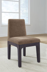 Zamba Pineapple/Jaguar Chenille Upholstered Acacia Wood Dining Chair (Set of 2)