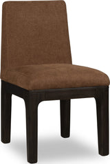 Zamba Pineapple/Jaguar Chenille Upholstered Acacia Wood Dining Chair (Set of 2)