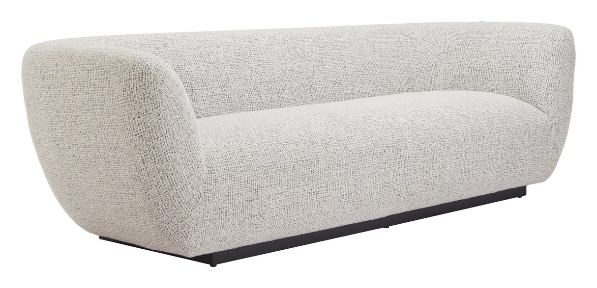 Zambet Pewter Gray Sofa by Zuomod at Eve Furniture