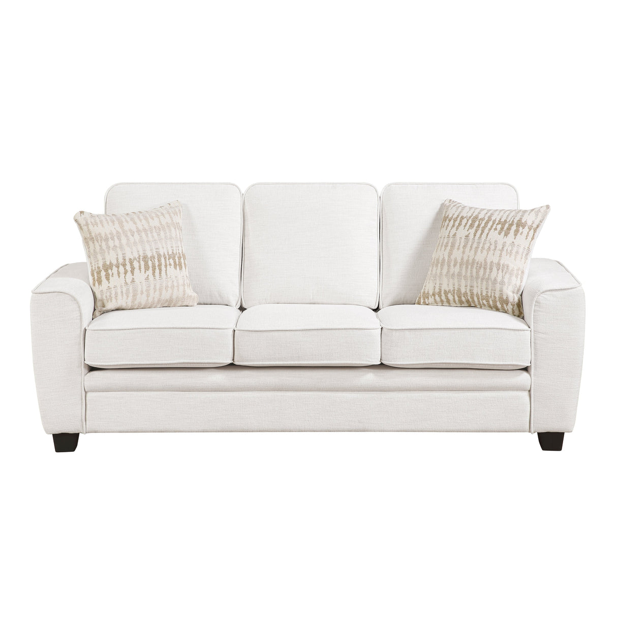 Zander Beige 2-Piece Living Room Set by Homelegance at Eve Furniture