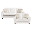 Zander Beige 2-Piece Living Room Set by Homelegance at Eve Furniture