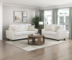 Zander Beige Living Room Set by Homelegance at Eve Furniture