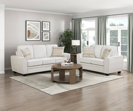 Zander Beige Living Room Set by Homelegance at Eve Furniture