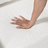 Zander Beige Sofa by Homelegance at Eve Furniture