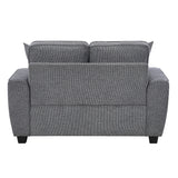Zander Dark Gray Living Room Set by Homelegance at Eve Furniture