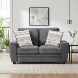 Zander Dark Gray Living Room Set by Homelegance at Eve Furniture