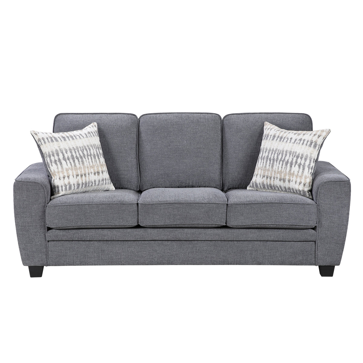 Zander Dark Gray Sofa by Homelegance at Eve Furniture