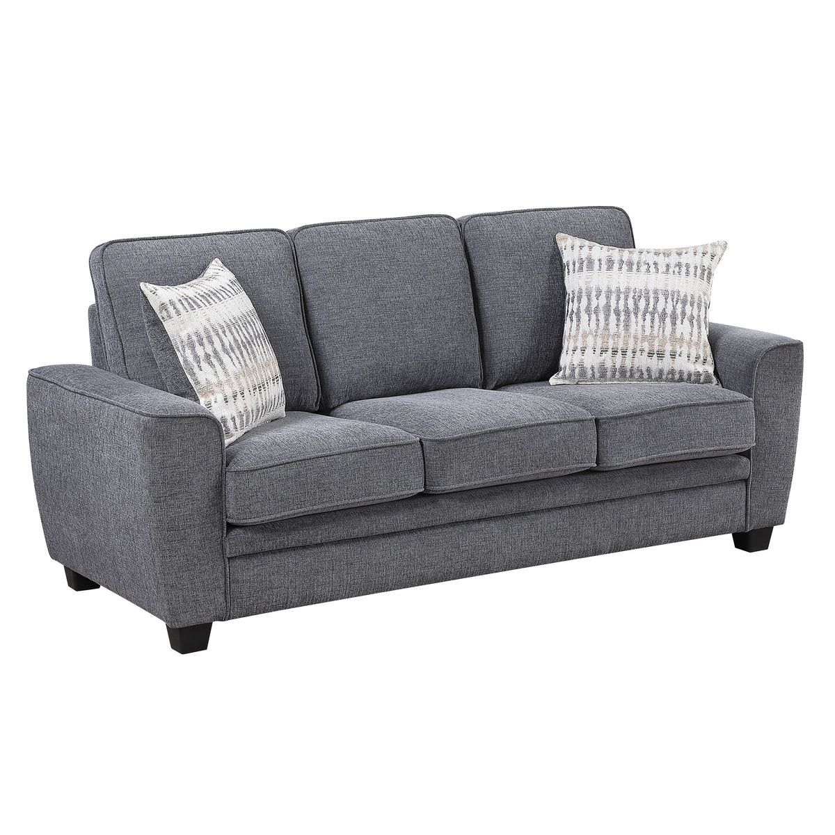 Zander Dark Gray Sofa by Homelegance at Eve Furniture
