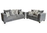 Zander Grey Sofa & Loveseat by New Era Innovations at Eve Furniture