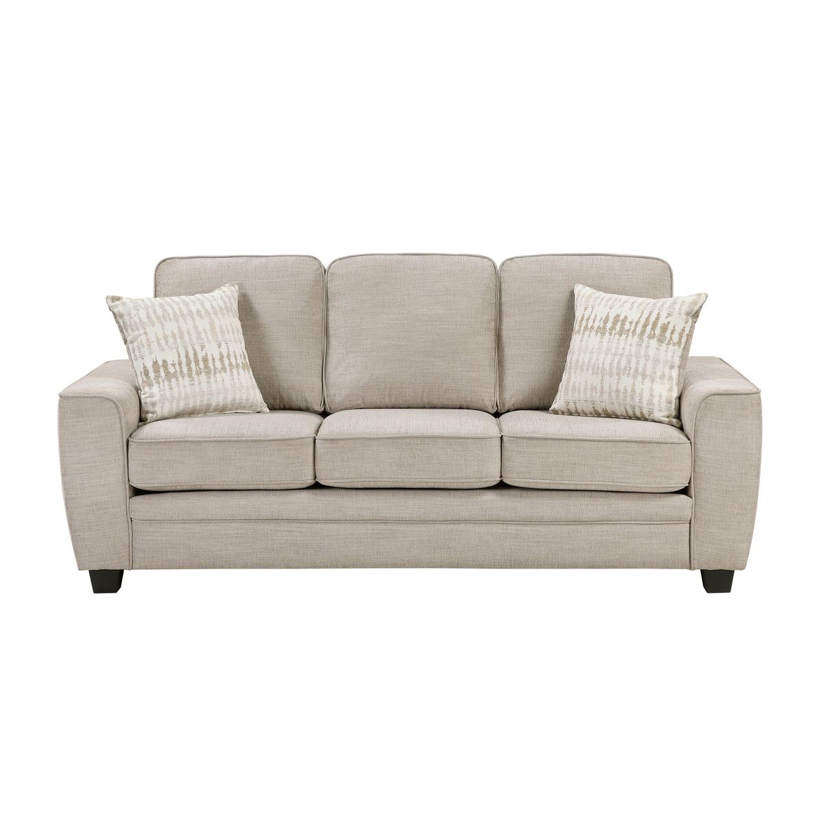 Zander Taupe 2-Piece Living Room Set by Homelegance at Eve Furniture