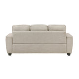Zander Taupe 2-Piece Living Room Set by Homelegance at Eve Furniture