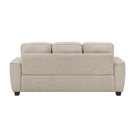 Zander Taupe 2-Piece Living Room Set by Homelegance at Eve Furniture