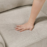 Zander Taupe Living Room Set by Homelegance at Eve Furniture