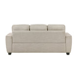 Zander Taupe Living Room Set by Homelegance at Eve Furniture