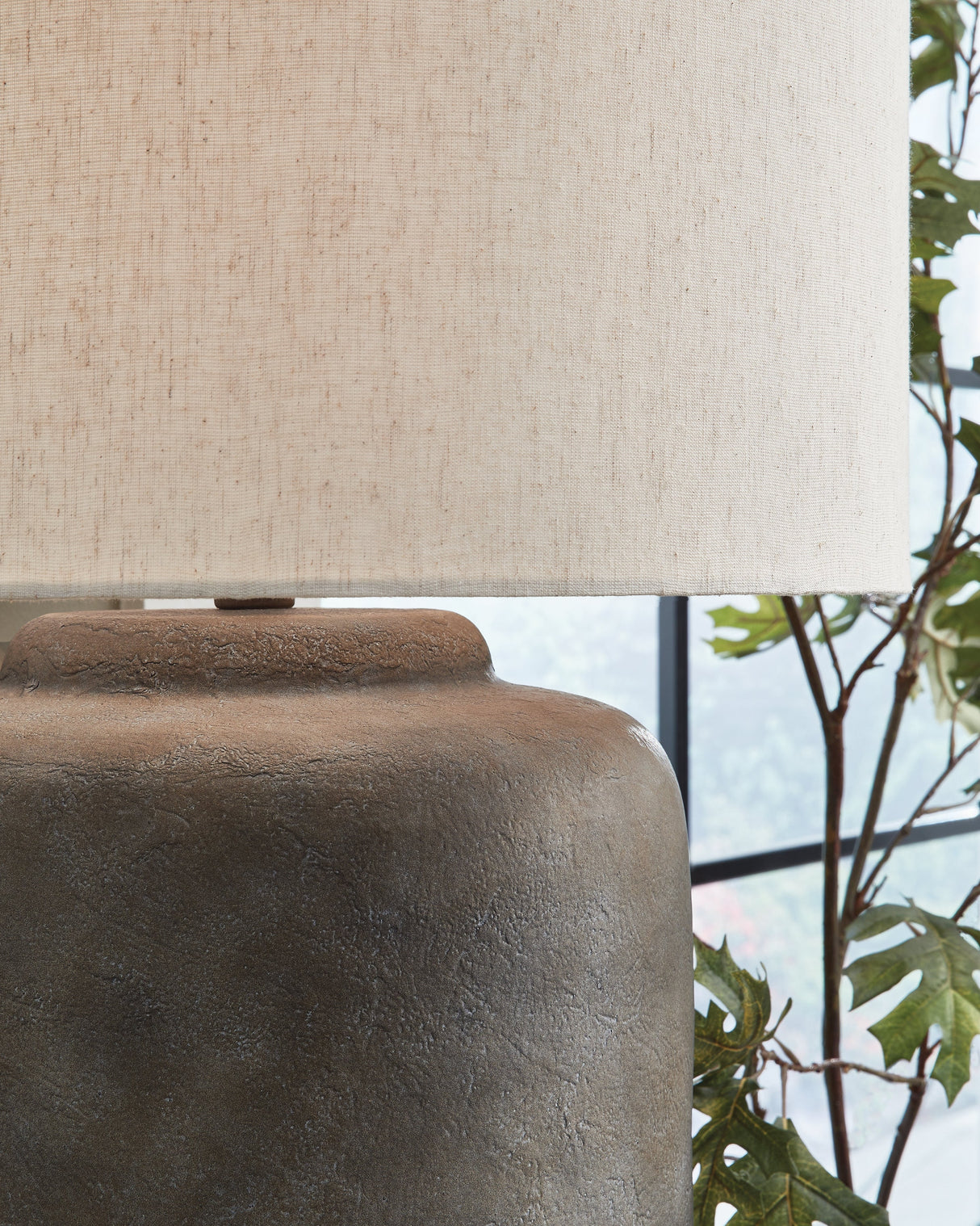 Zandophen Antique Gray Table Lamp by ASHLEY FURNITURE at Eve Furniture