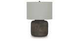 Zandophen Antique Gray Table Lamp by ASHLEY FURNITURE at Eve Furniture