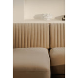 Zandro Beige Left Sectional by MOES at Eve Furniture