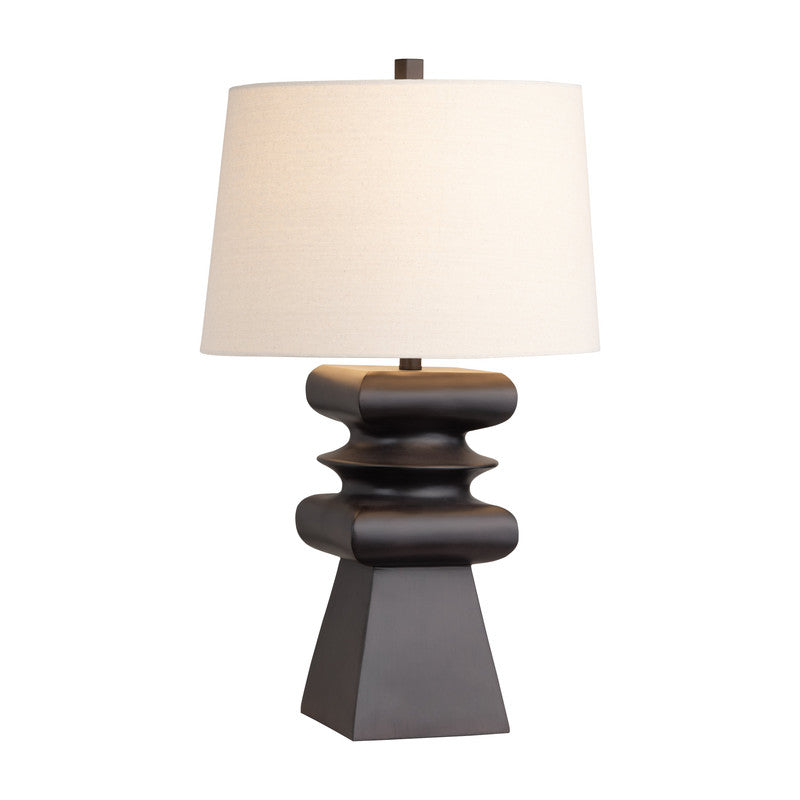 Zane Black Table Lamp (Set of 2) by Crestview at Eve Furniture