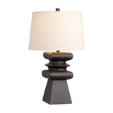 Zane Black Table Lamp (Set of 2) by Crestview at Eve Furniture
