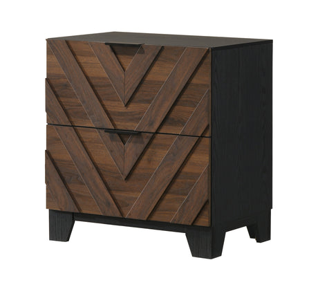 Zane Brown & Gray Upholstered Bedroom Set by Crown Mark at Eve Furniture