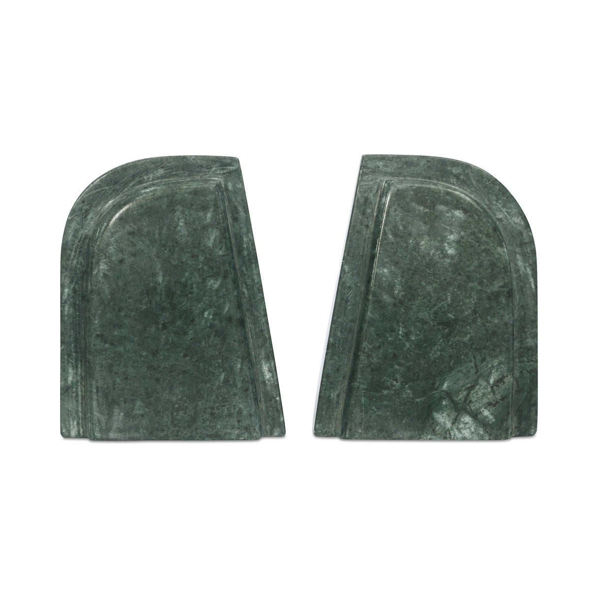 Zane Green Marble Bookends (Set of 2) by MOES at Eve Furniture