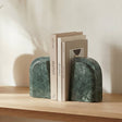 Zane Green Marble Bookends (Set of 2) by MOES at Eve Furniture