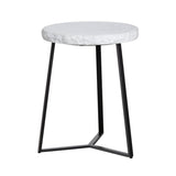 Zara Black/White Accent Table by Crestview at Eve Furniture