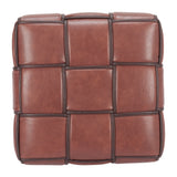 Zare Brown Ottoman by Zuomod at Eve Furniture