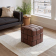 Zare Brown Ottoman by Zuomod at Eve Furniture
