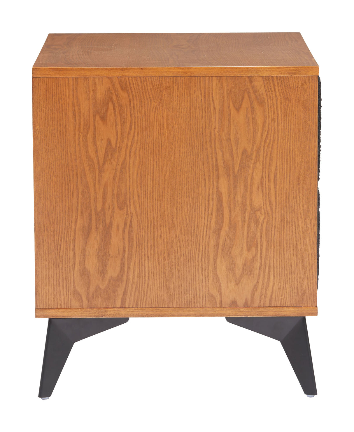 Zarif Black & Walnut Nightstand by Zuomod at Eve Furniture