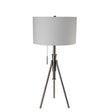 Zaya Brushed Steel Table Lamp by Furniture of America at Eve Furniture