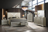 Zaya Grey Platform Bedroom Set by New Era Innovations at Eve Furniture